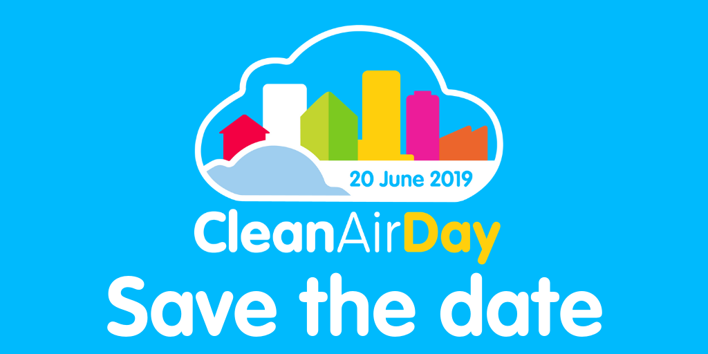 Clean Air Day 20 June Save the Date