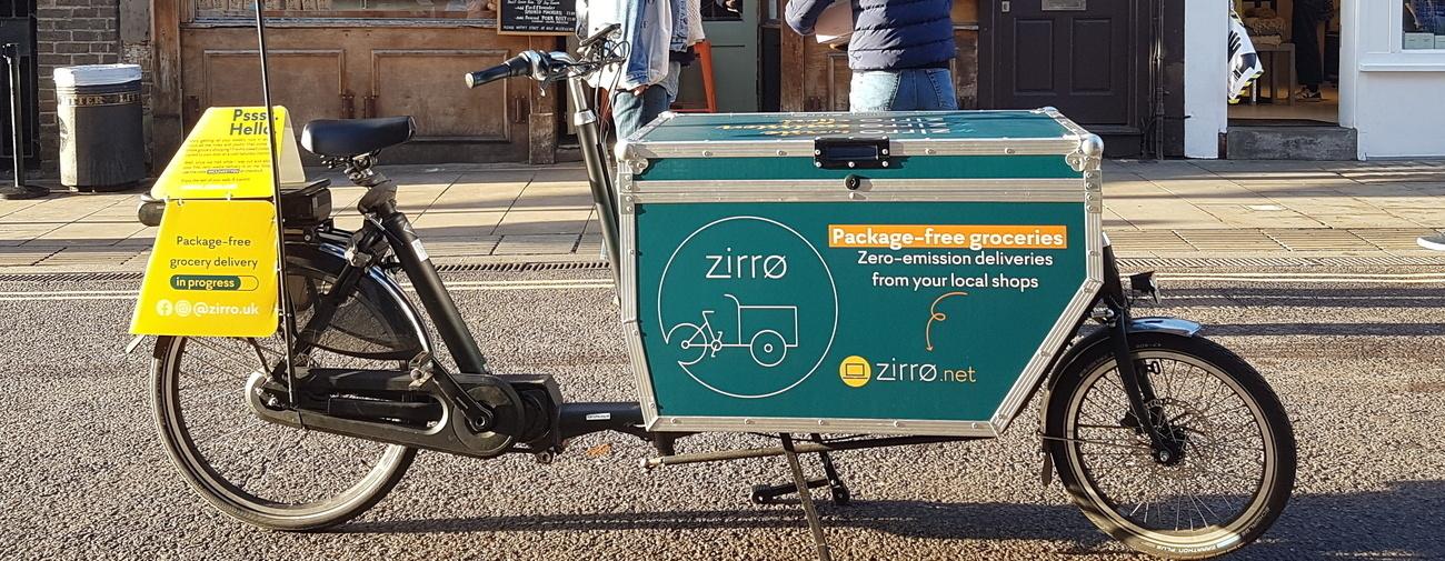 Zirro Cargo Bike - Zero Emissions Network