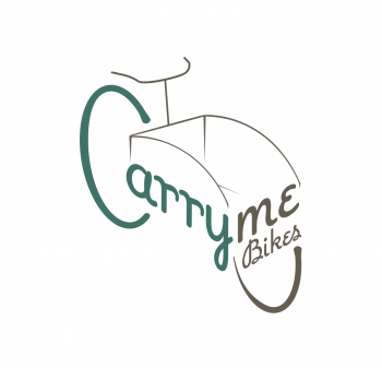 a sketch of a cargo bike with the words carry me bikes incorporated a sketch of a cargo bike with the words carry me bikes incorporated