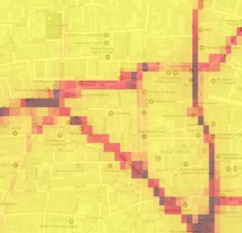 Pollution in shoreditch