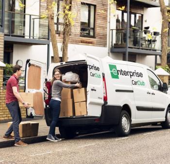 Enterprise car club van