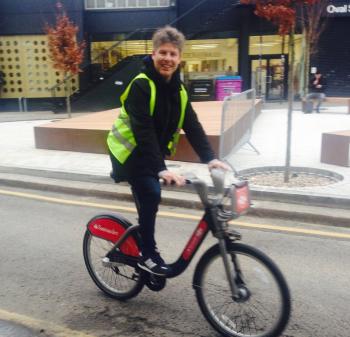 Lee Calverts Santander Cycles